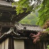 霧の仁王門