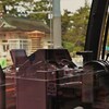 トラムの運転席