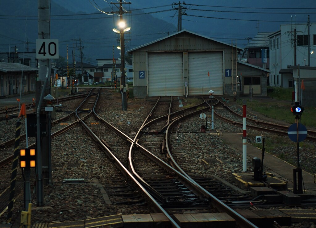 夜の駅