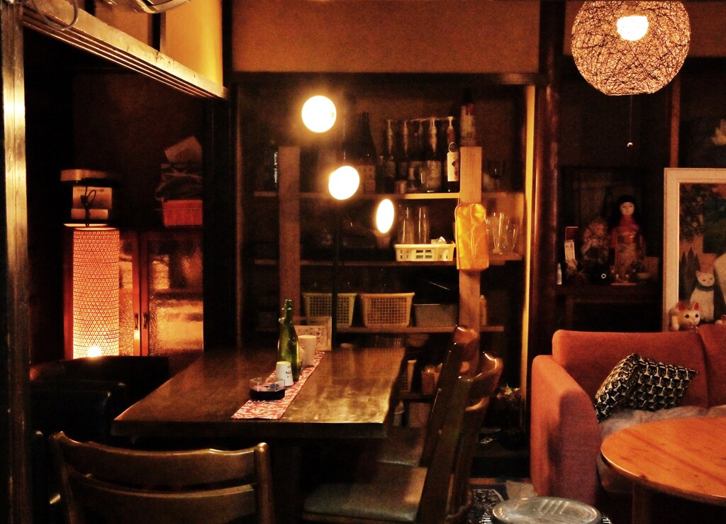 町屋の奥