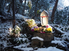 雪の高尾山
