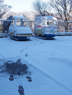 雪の高尾山
