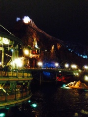 ディズニーシーの夜