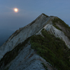 月夜の剣ヶ峰