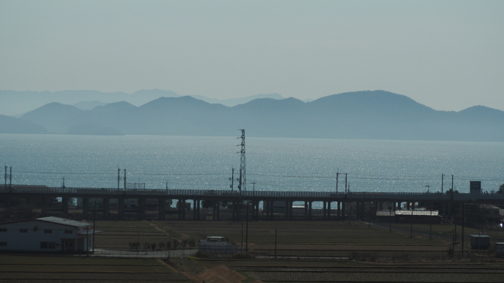 琵琶湖と橋