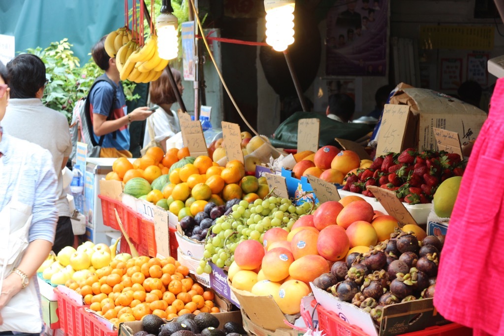 colorful fruits