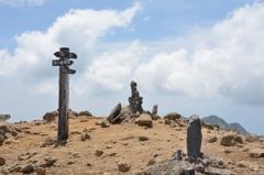阿弥陀岳山頂