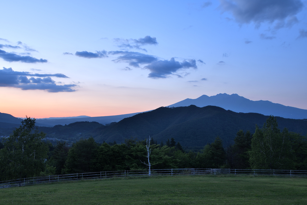 八ヶ岳をのぞんで