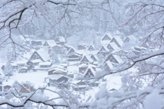 白川郷の眺め