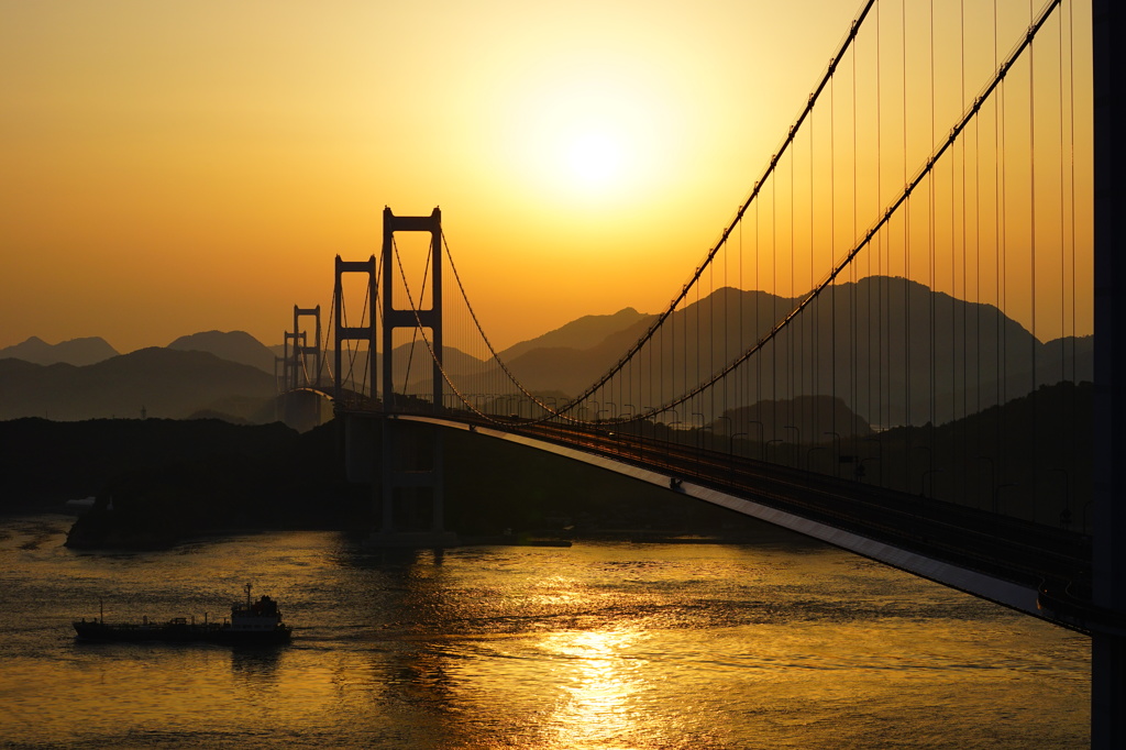 来島海峡の朝３