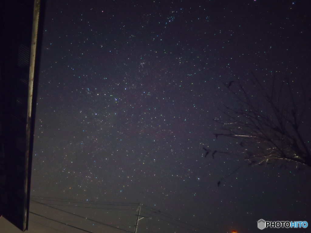 冬の天の川 
