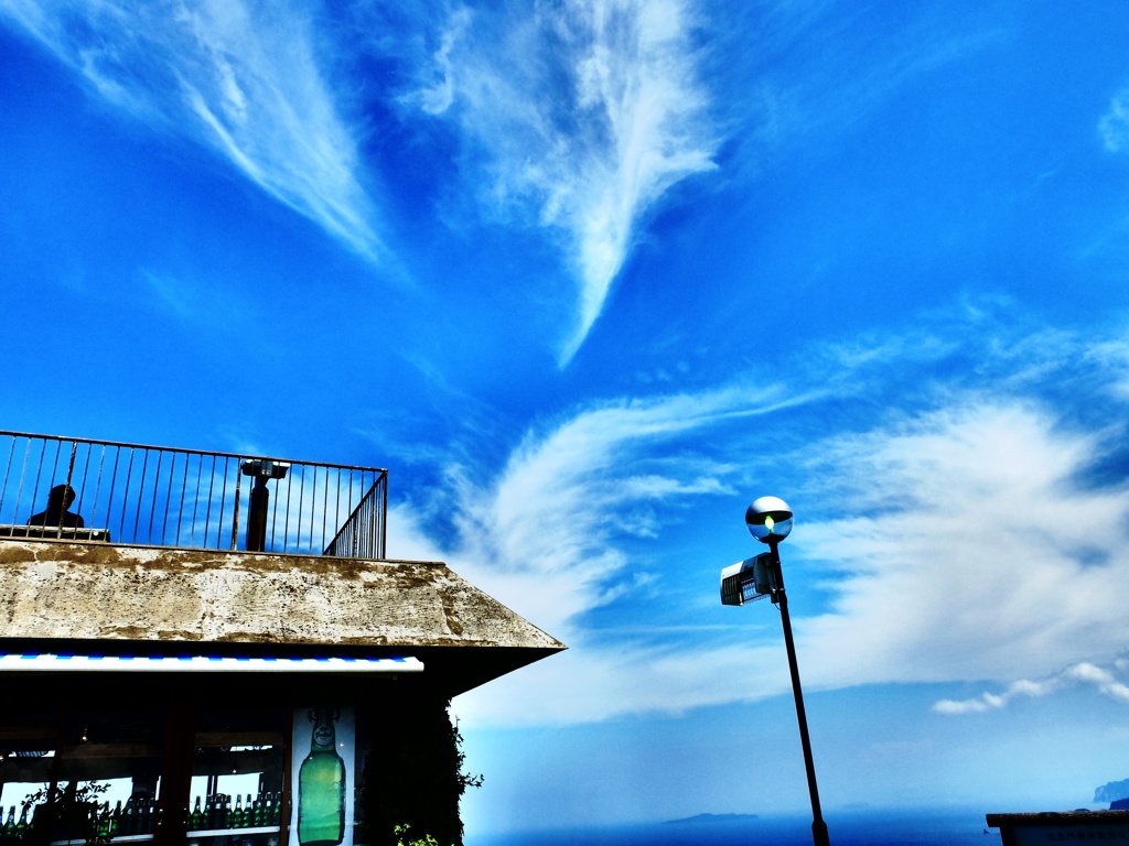 夏の空　夏の雲
