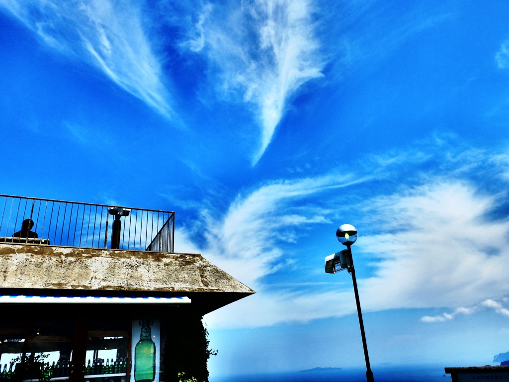 夏の空　夏の雲