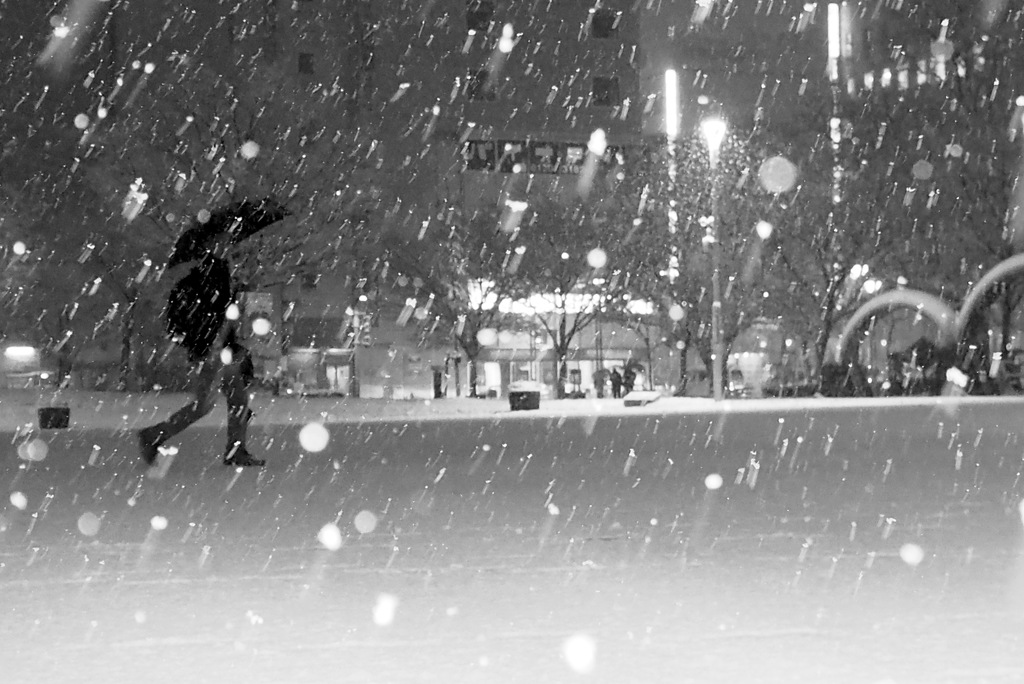 Snow night