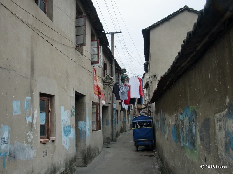 上海の路地裏