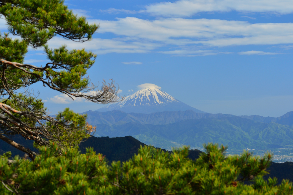 昇仙峡富士
