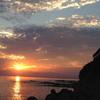 夕日