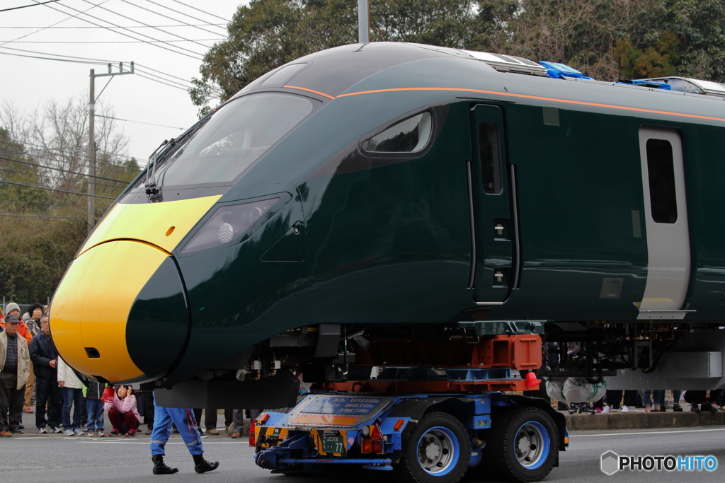 Class 800シリーズ陸送（旅立ちイギリスへ)