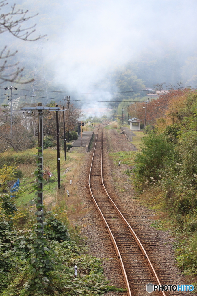 三江線の駅（川平）