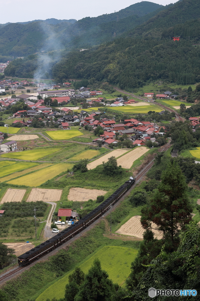 津和野旧道俯瞰