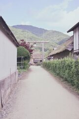 大内宿 高倉神社鳥居