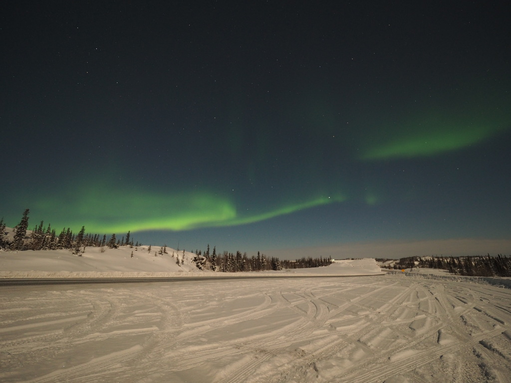 Aurora at Yellowknif, Canada