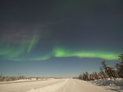 Aurora at Yellowknif, Canada