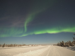 Aurora at Yellowknif, Canada