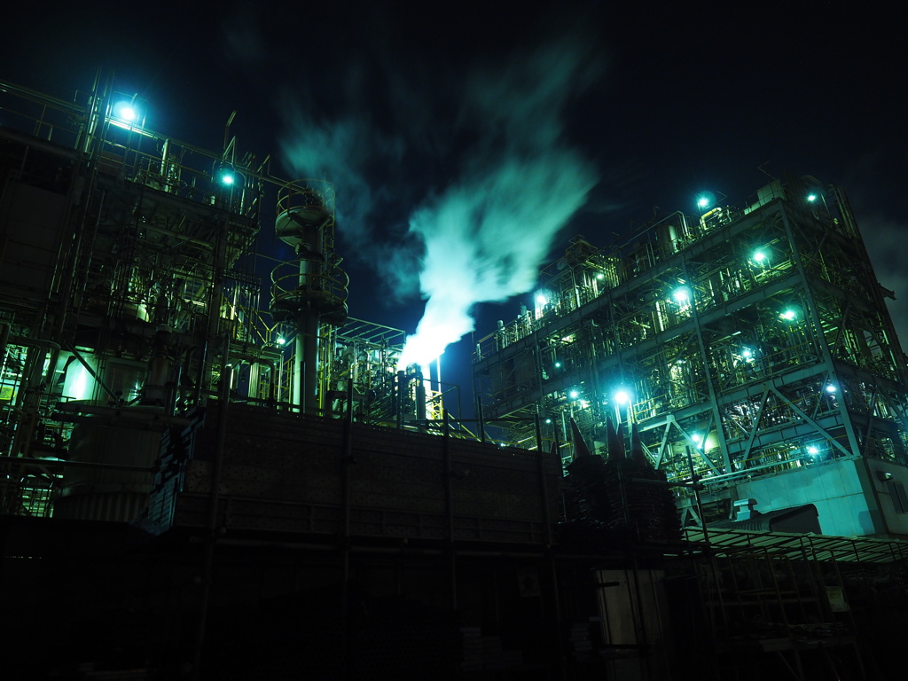 Factory Night view #3