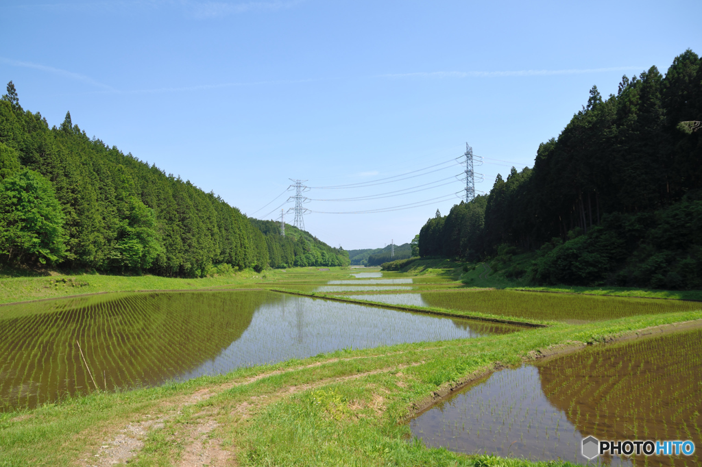 矢板の田園風景
