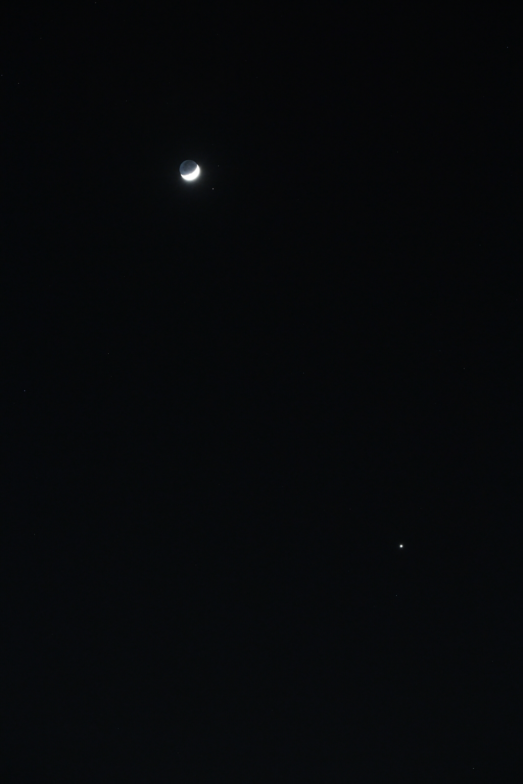 月と金星？