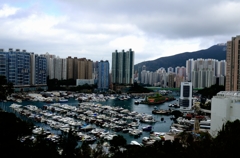 香港島　南朗山から香港仔