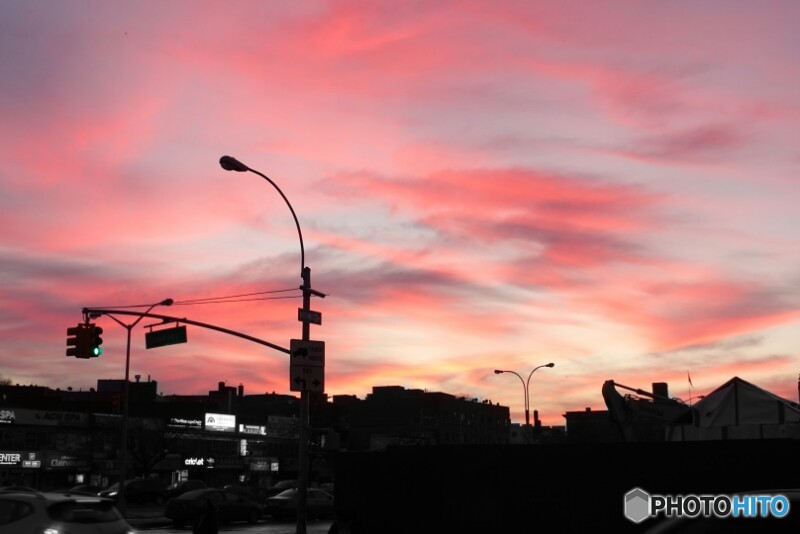 クイーンズの夕暮れ