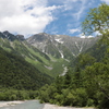 梓川と穂高連峰３