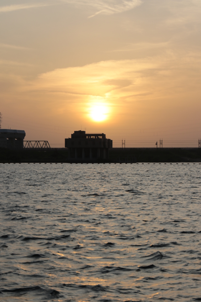 夕日２