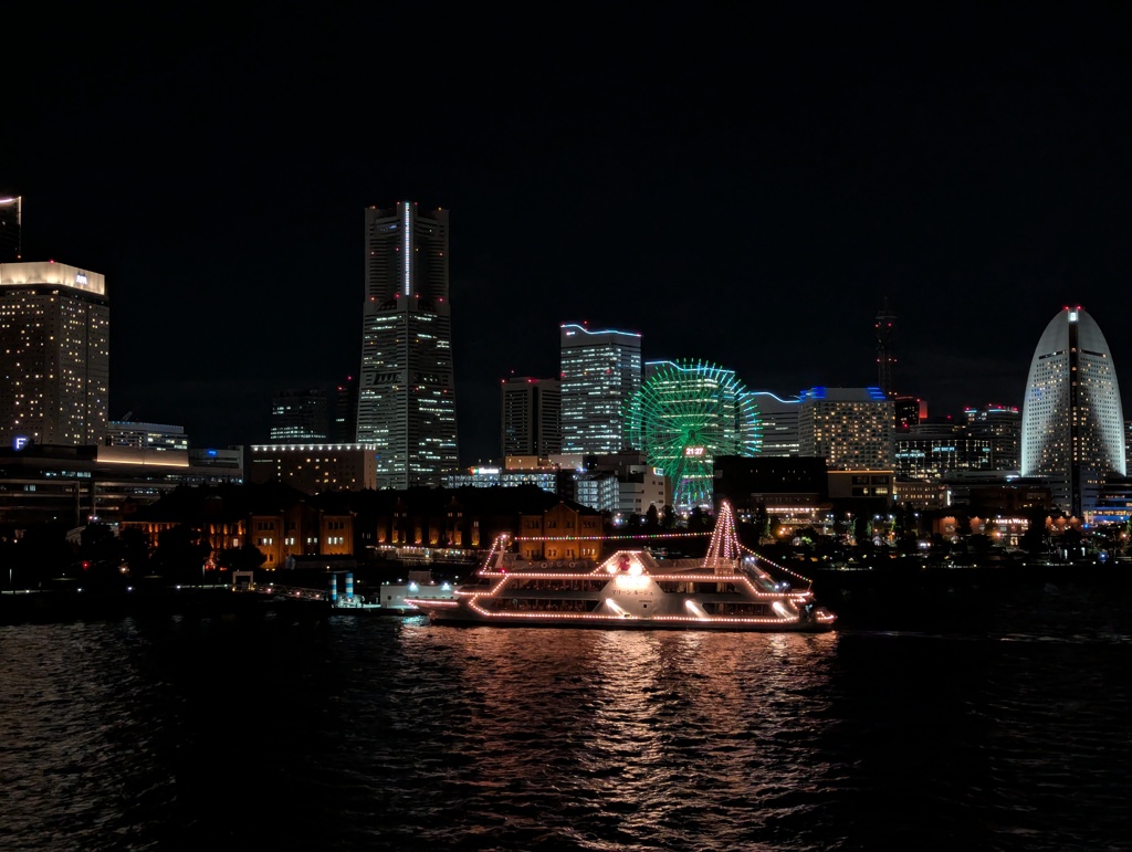 みなとみらいの夜景