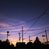 夕暮れ