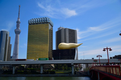 アサヒビールとスカイツリー