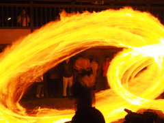 阿蘇神社　火振り神事