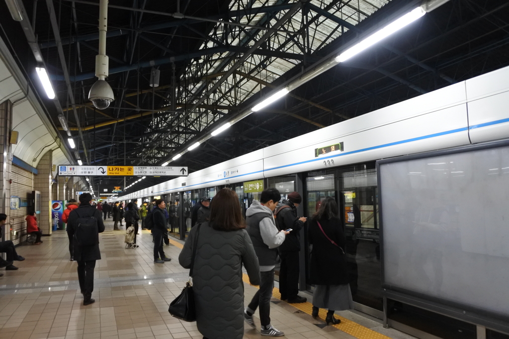 韓国の朝