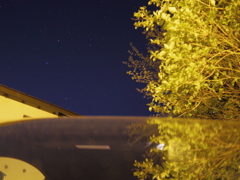 箱根の夜空