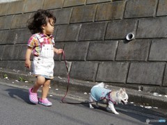 はじめてのお散歩