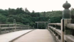 伊勢神宮 内宮 渡月橋