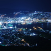 豪雨から抜け出した長崎の夜