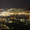 長崎　夜景　長崎湾全景