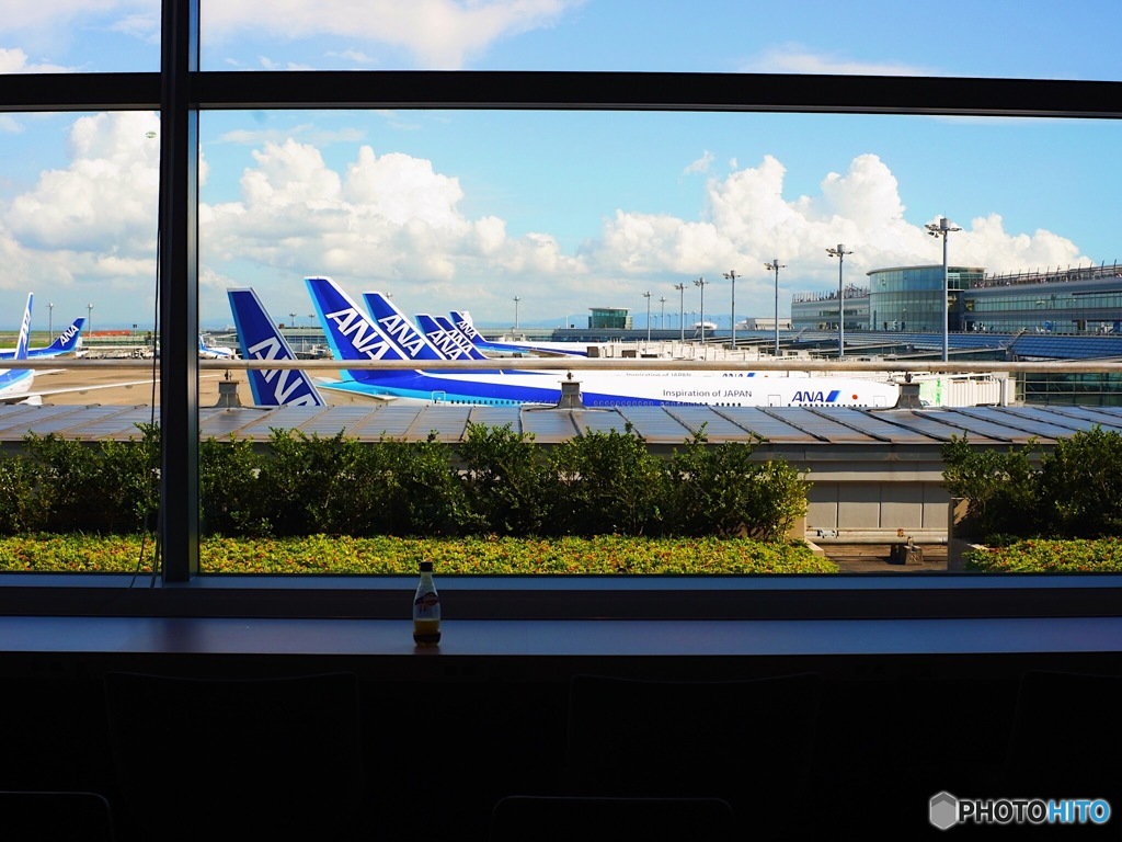 羽田空港ラウンジ