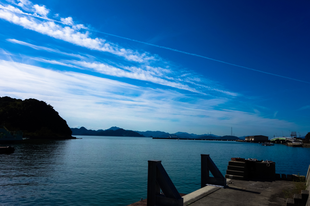 広島　竹原の海