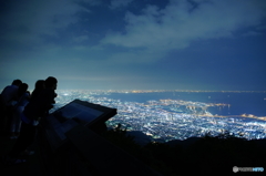 1000万ドルの夜景と恋人