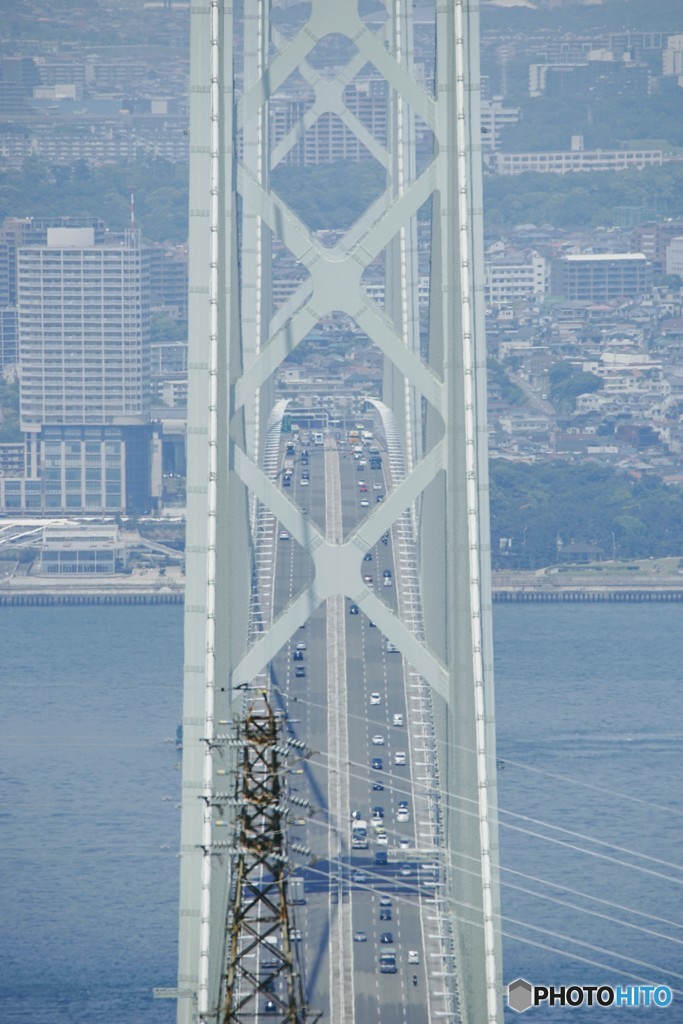 見上げる展望台