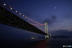 新年1発目の明石海峡大橋